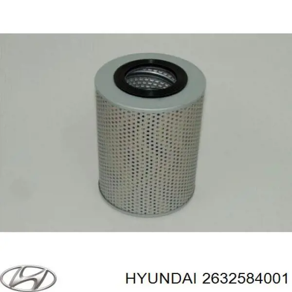 2632584001 Hyundai/Kia filtro de aceite