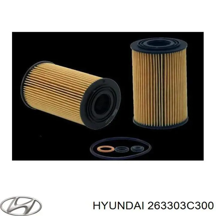Filtro de aceite 263303C300 Hyundai/Kia