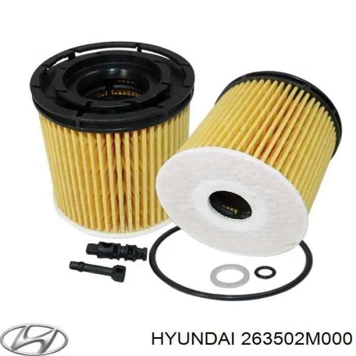 263502M000 Hyundai/Kia filtro de aceite