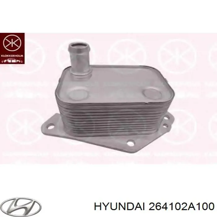 Radiador de aceite Hyundai/Kia 264102A100 precio, desde 38,73 EUR