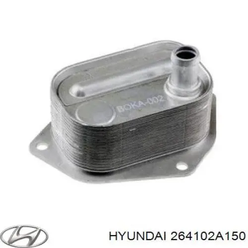 264102A150 Hyundai/Kia radiador de aceite