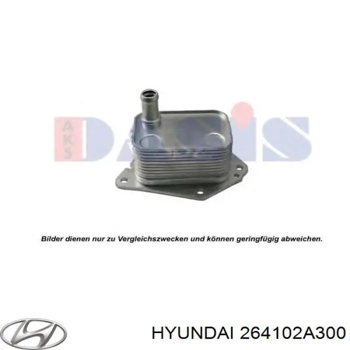 Comprar 264102A300 Hyundai/Kia Radiador de aceite debajo del filtro