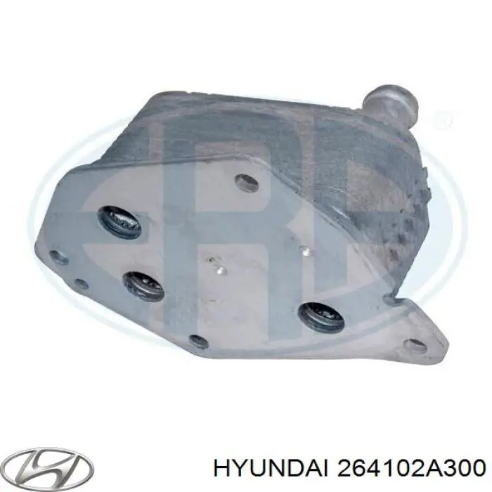 264102A300 Hyundai/Kia Radiador de aceite debajo del filtro