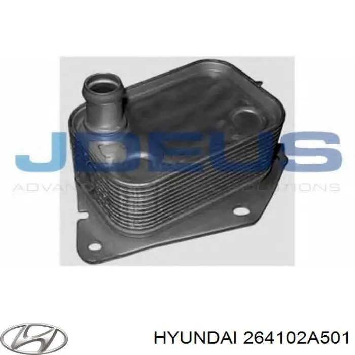 Comprar 264102A501 Hyundai/Kia Radiador de aceite debajo del filtro