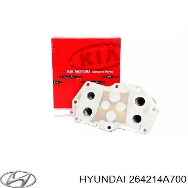 264214A700 Hyundai/Kia Radiador de aceite debajo del filtro