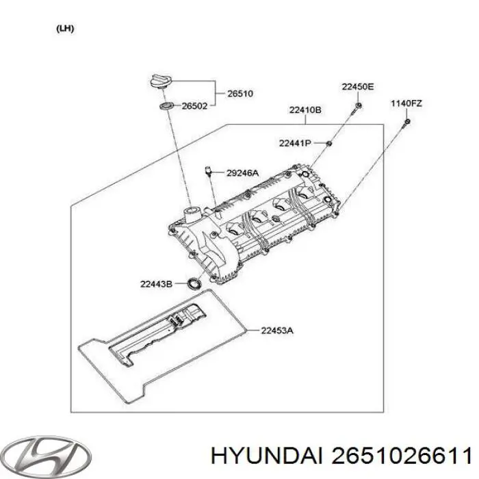 2651026611 Hyundai/Kia