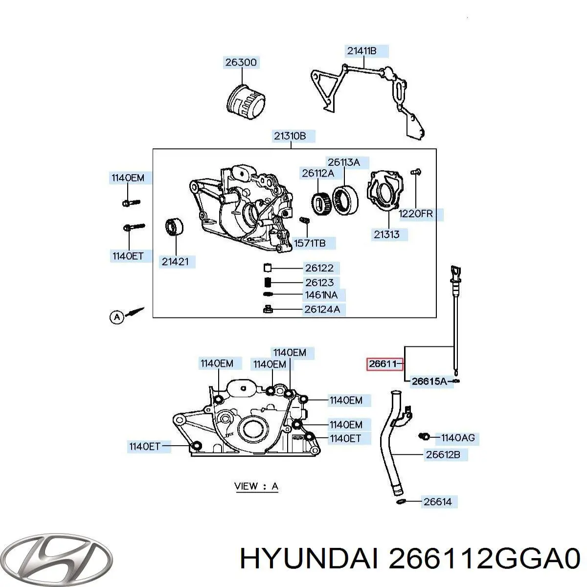 266112GGA0 Hyundai/Kia