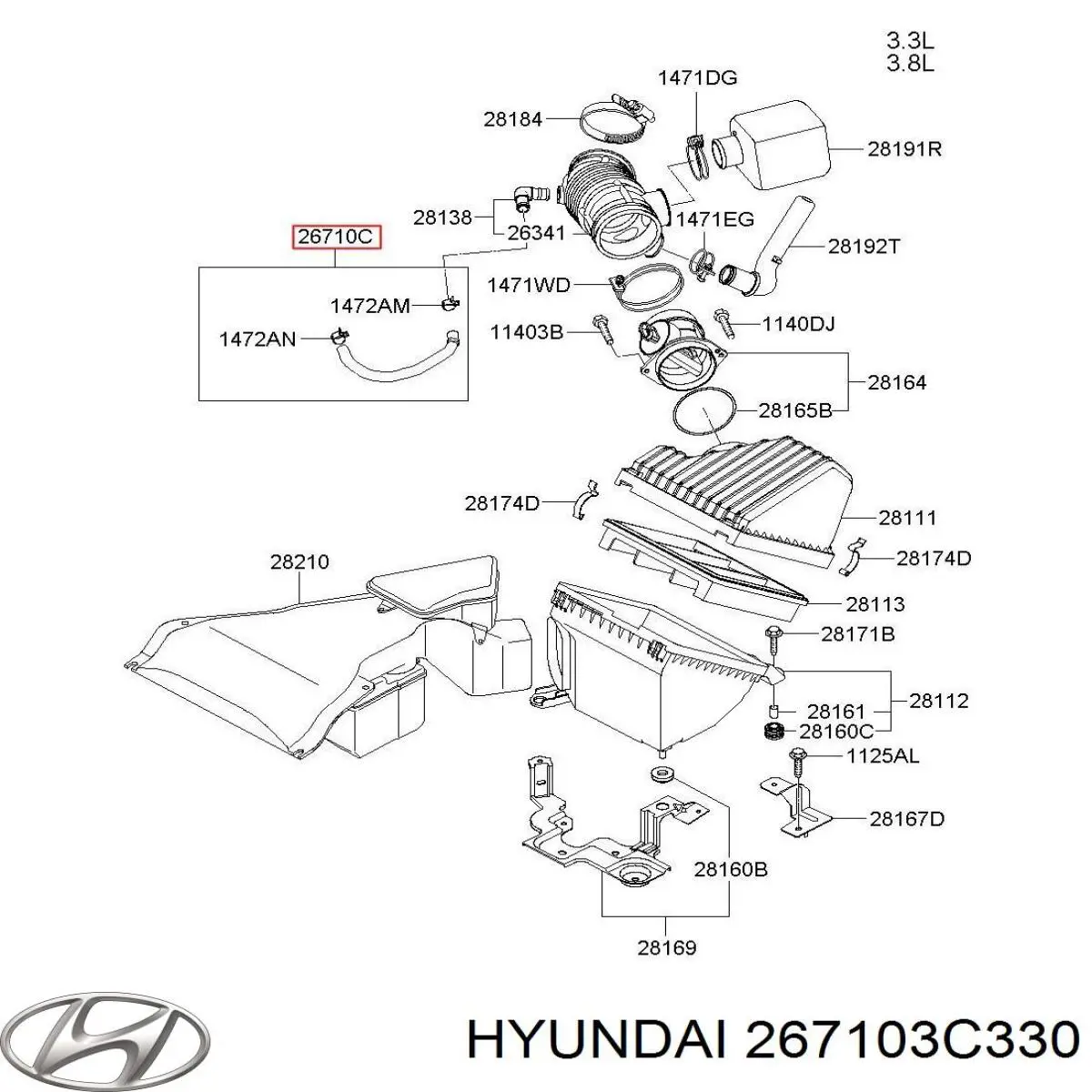 267103C330 Hyundai/Kia