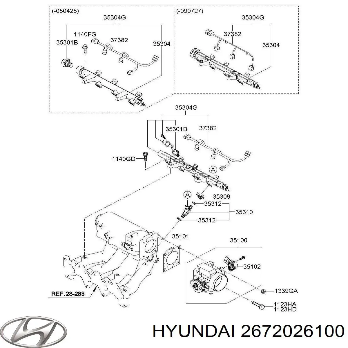 2672026100 Hyundai/Kia