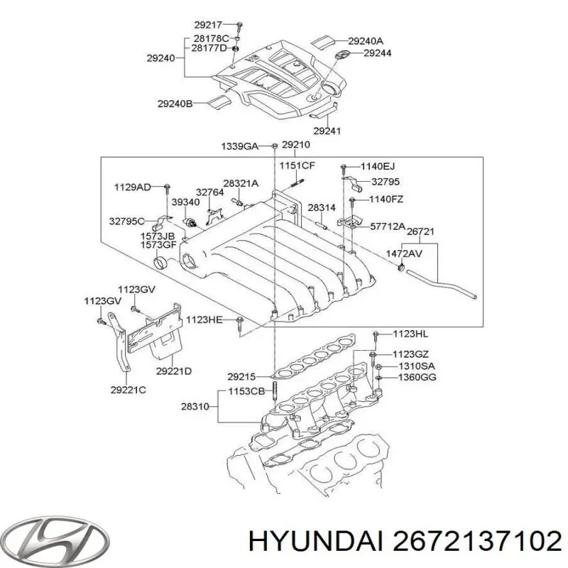 2672137102 Hyundai/Kia