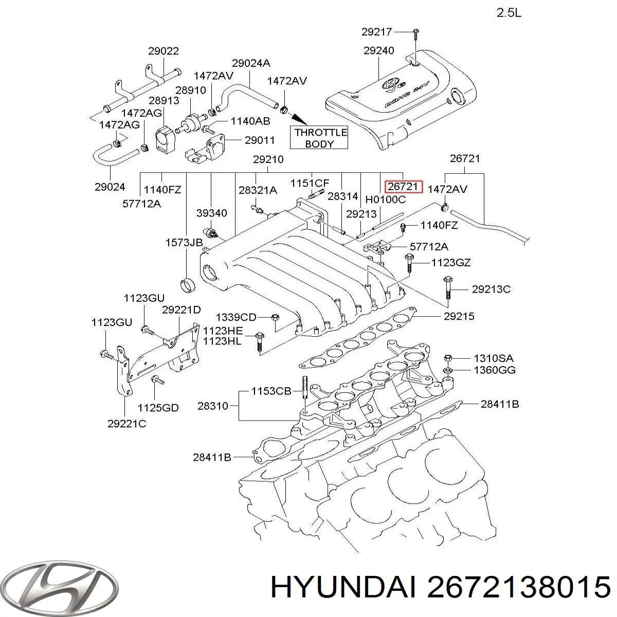 2672138015 Hyundai/Kia