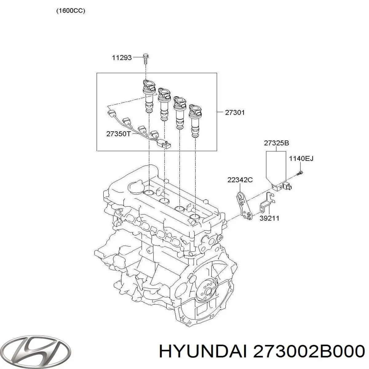 273002B000 Hyundai/Kia bobina