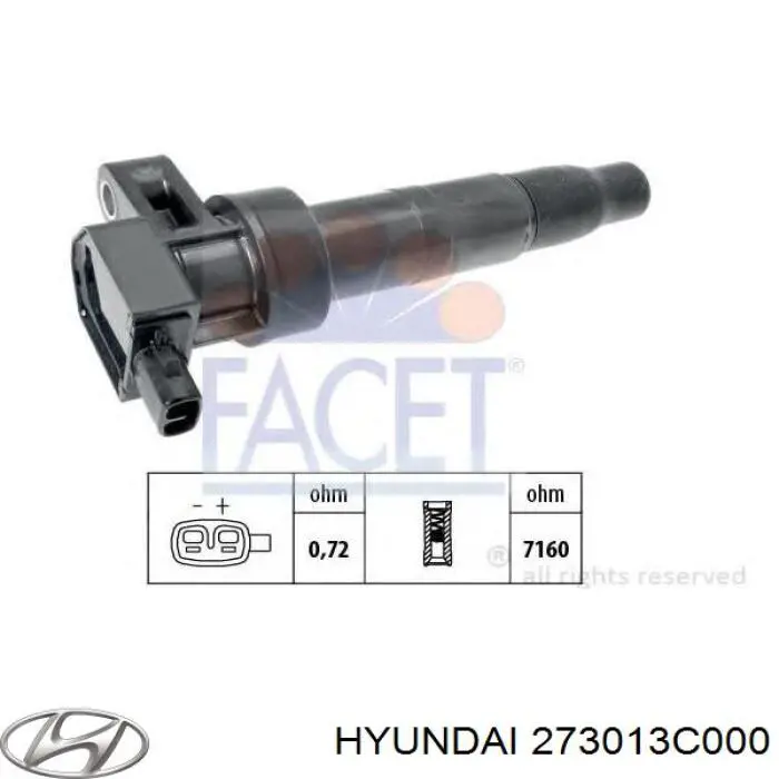 Bobina 273013C000 Hyundai/Kia