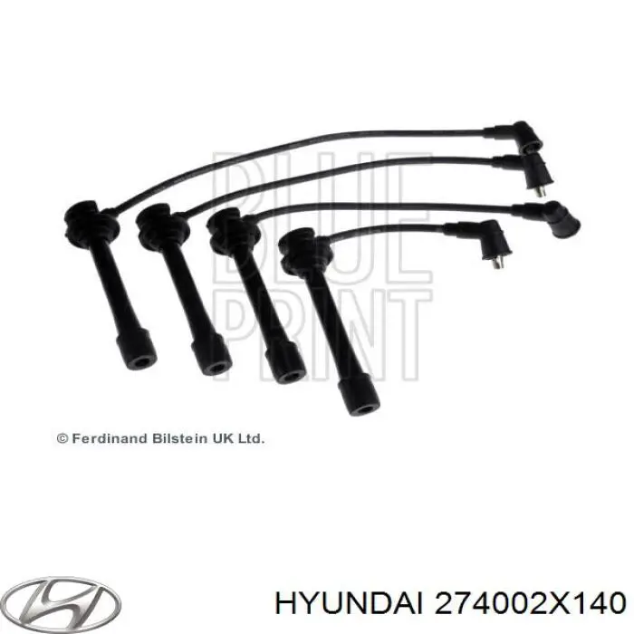 274002X140 Hyundai/Kia cables de bujías