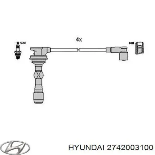  Hyundai/Kia 2742003100 precio, desde 59,35 EUR