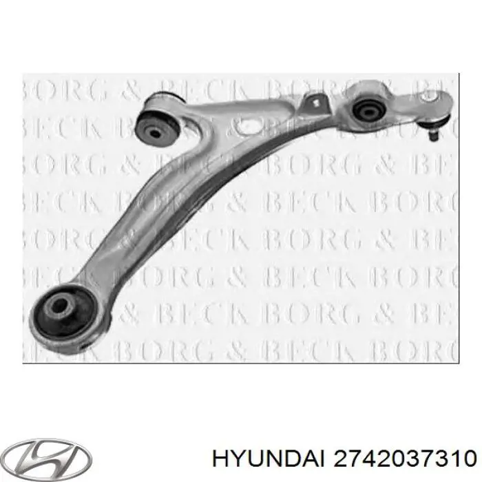 2742037310 Hyundai/Kia cable de encendido, cilindro №1