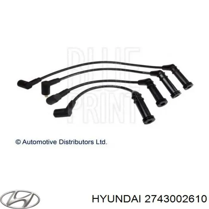 Juego de cables de bujias Hyundai/Kia 2743002610 precio, desde 23,88 EUR
