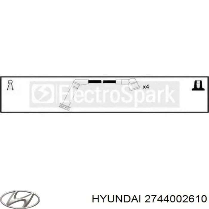 Comprar 2744002610 Hyundai/Kia Cable de bujía