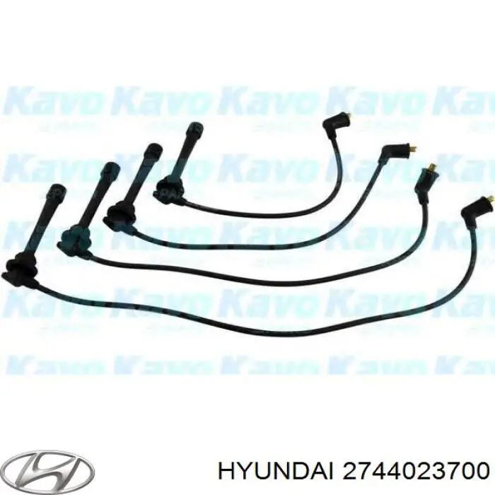 2744023700 Hyundai/Kia cable de encendido, cilindro №3