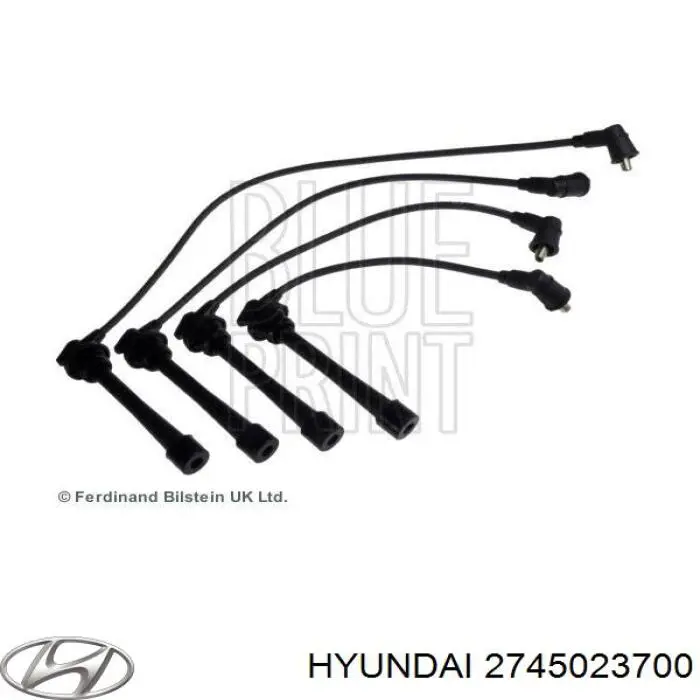 2745023700 Hyundai/Kia cable de encendido, cilindro №4