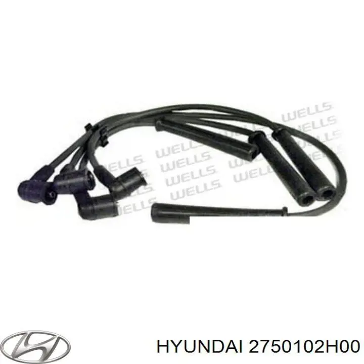 Cables de bujías 2750102H00 Hyundai/Kia