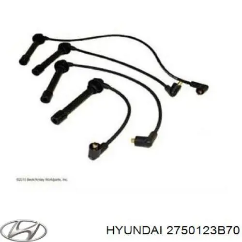 2750123B70 Hyundai/Kia cables de bujías