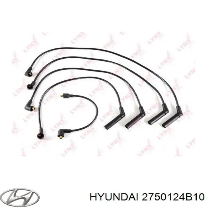Cables de bujías 2750124B10 Hyundai/Kia