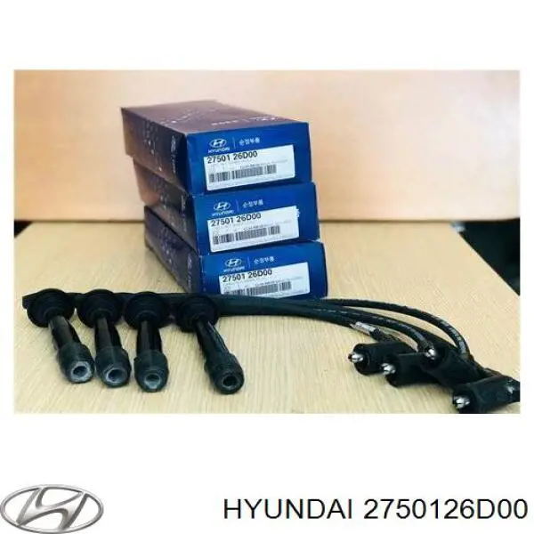 2750126D00 Hyundai/Kia cables de bujías