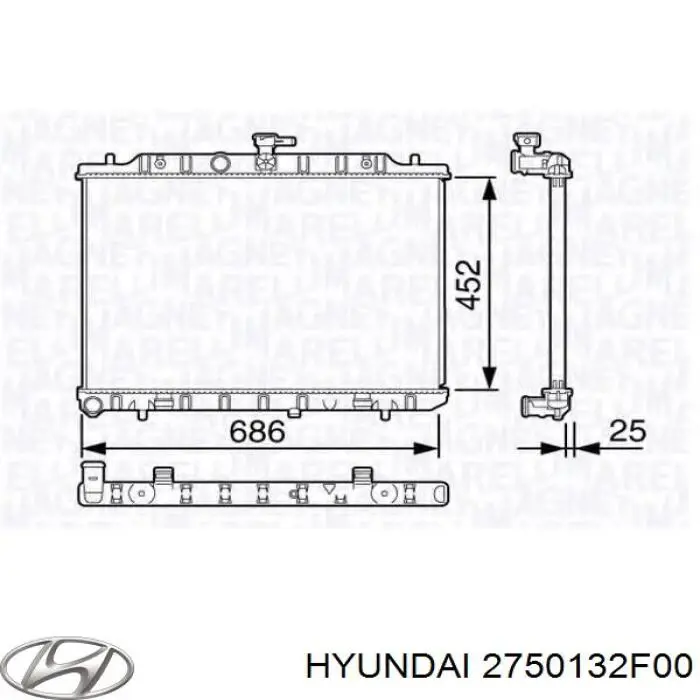 Cables de encendido Hyundai/Kia 2750132F00