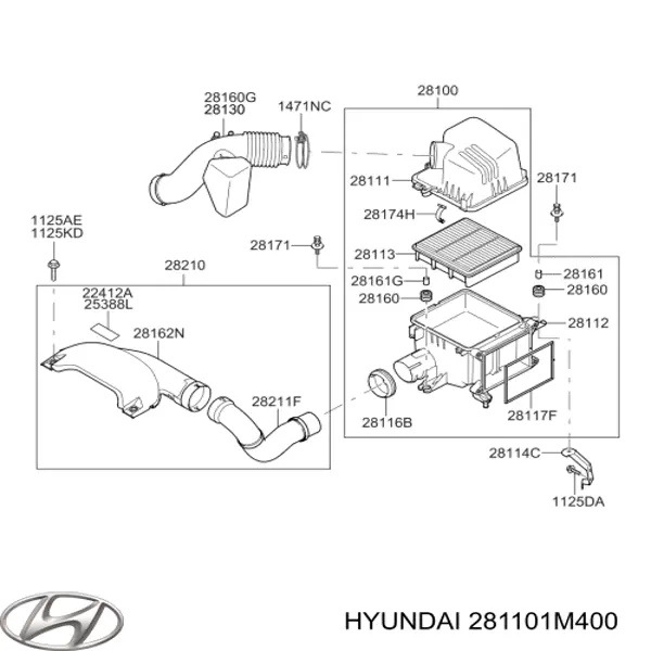Puerta de coche, delantera, izquierda Hyundai/Kia 281101M400 precio, desde 989,47 EUR