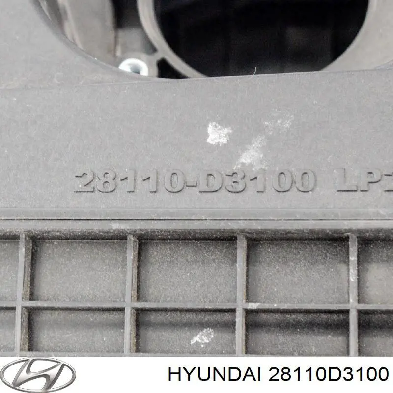 Caja del filtro de aire 28110D3100 Hyundai/Kia