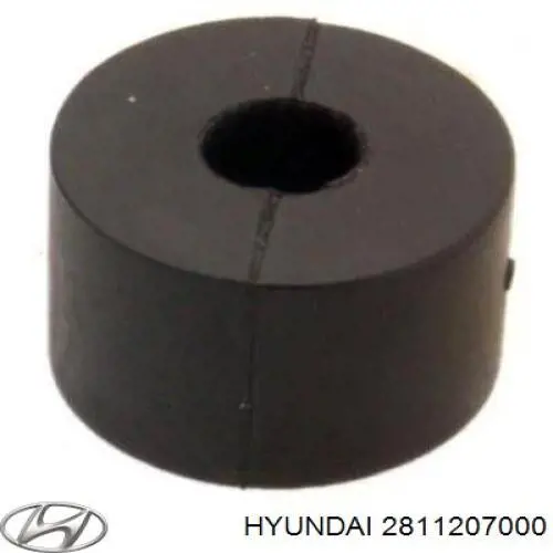 2811207000 Hyundai/Kia Caja del filtro de aire, parte inferior