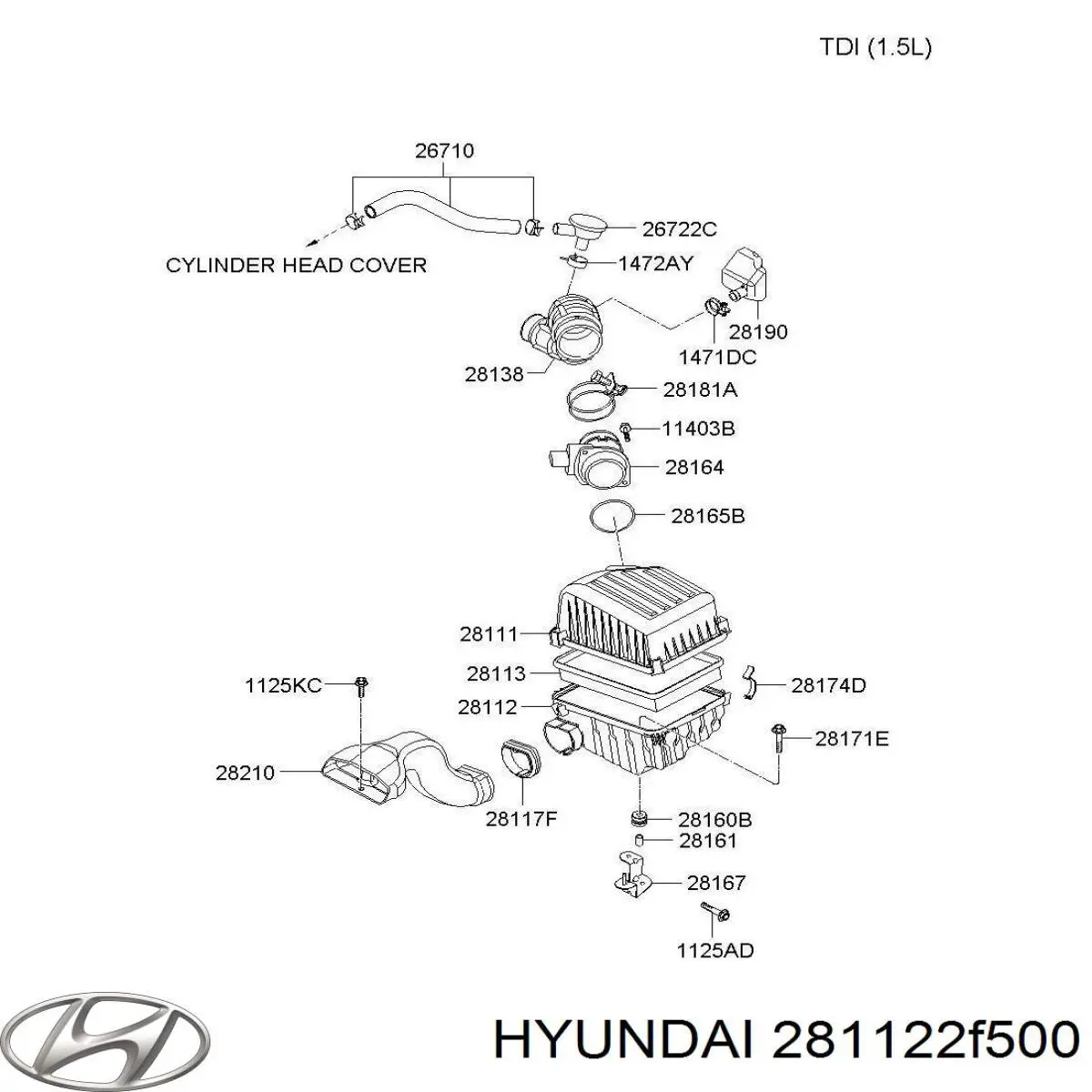 281122F500 Hyundai/Kia