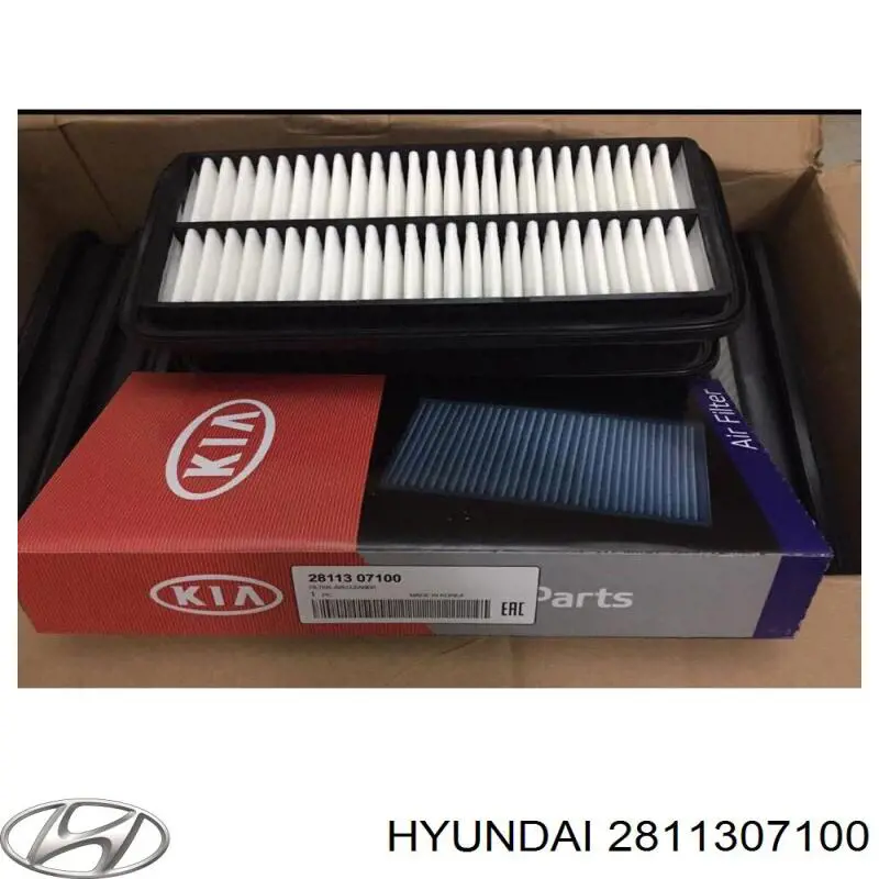 El filtro de aire Hyundai/Kia 2811307100 precio, desde 7,41 EUR