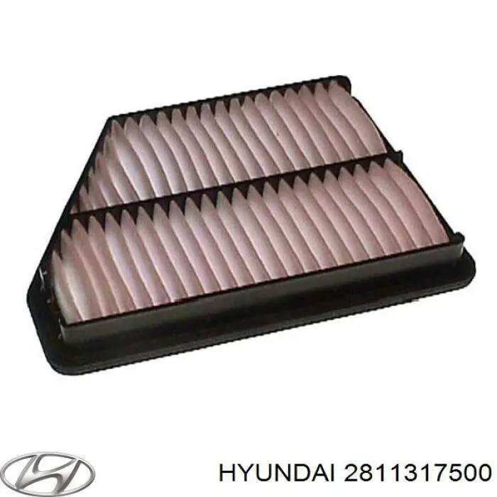 El filtro de aire Hyundai/Kia 2811317500 precio, desde 7,59 EUR