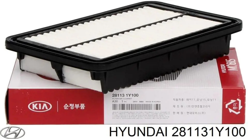 El filtro de aire Hyundai/Kia 281131Y100 precio, desde 7,40 EUR