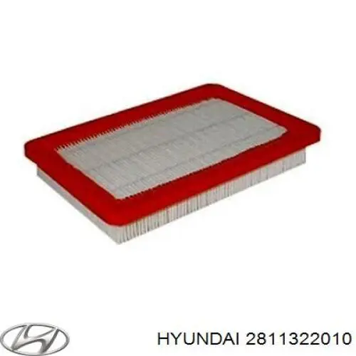 2811322010 Hyundai/Kia Filtro de aire de motor