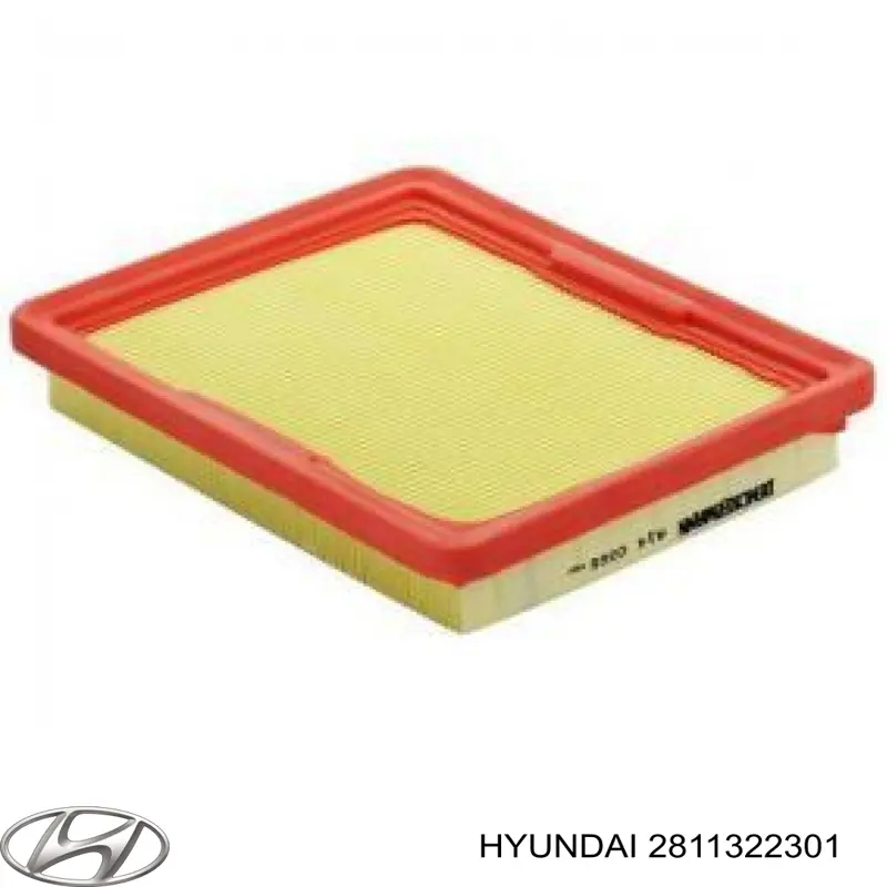 2811322301 Hyundai/Kia filtro de aire