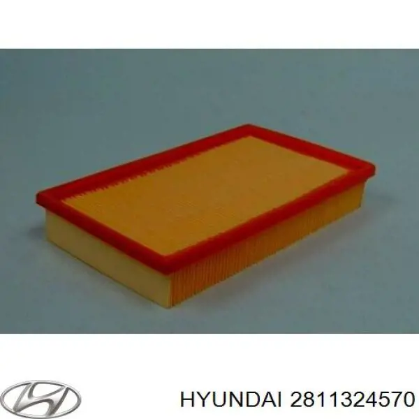 2811324570 Hyundai/Kia Filtro de aire de motor