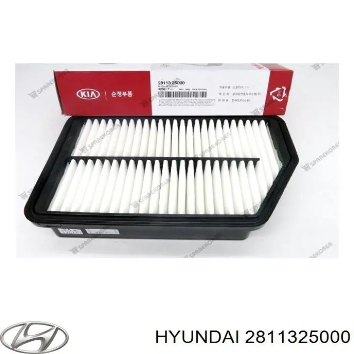 El filtro de aire Hyundai/Kia 2811325000 precio, desde 9,36 EUR
