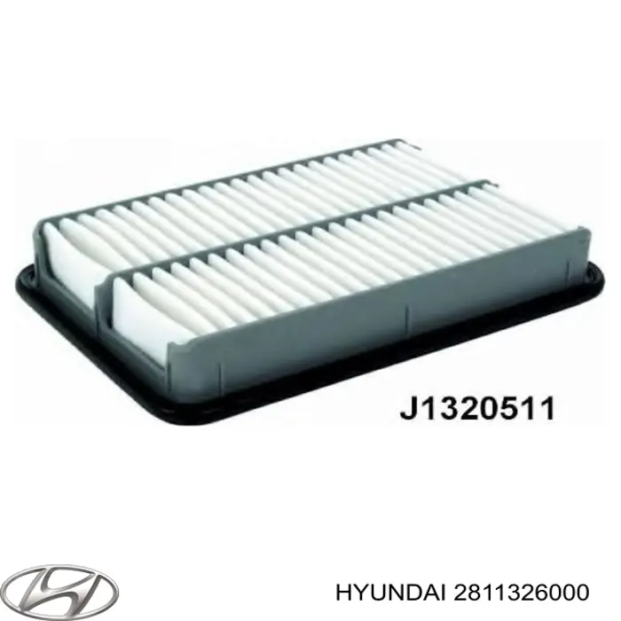 Filtro aire Hyundai/Kia 2811326000