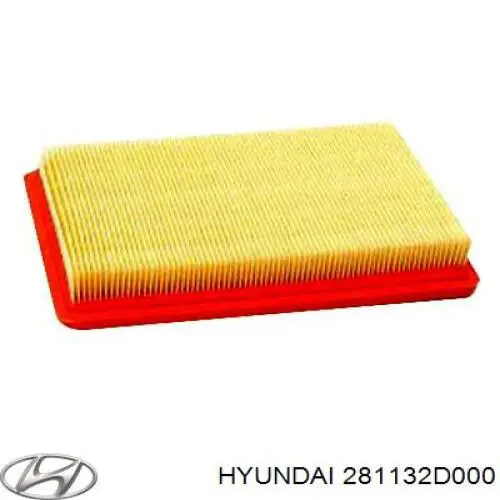 Filtro de aire 281132D000 Hyundai/Kia