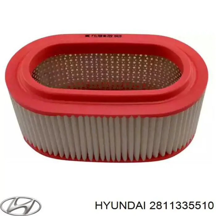 2811335510 Hyundai/Kia filtro de aire