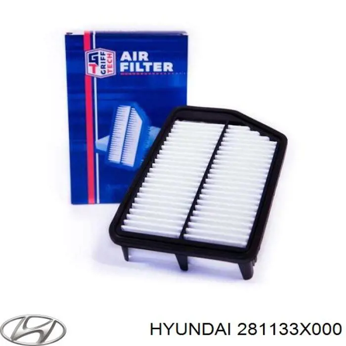 281133X000 Hyundai/Kia filtro de aire