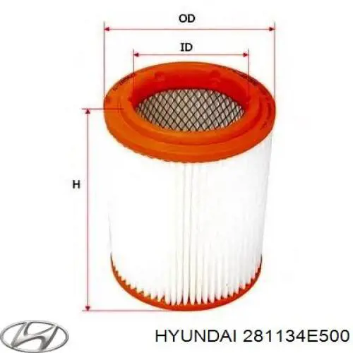 El filtro de aire Hyundai/Kia 281134E500 precio, desde 16,94 EUR