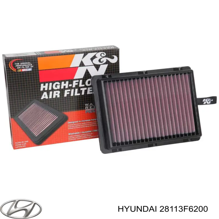 28113F6200 Hyundai/Kia filtro de aire