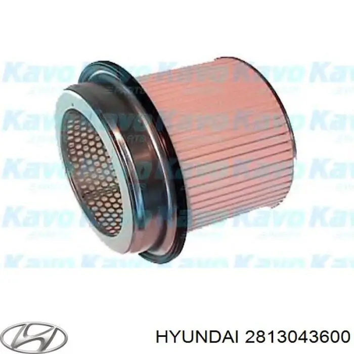 Filtro de aire 2813043600 Hyundai/Kia