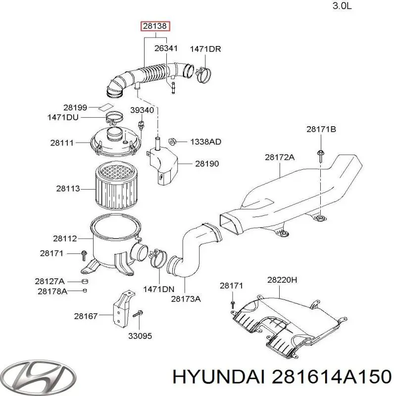 281614A150 Hyundai/Kia