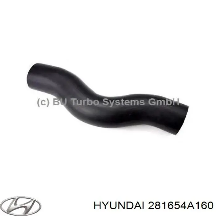 Manguera del intercooler Hyundai/Kia 281654A160 precio, desde 30,46 EUR