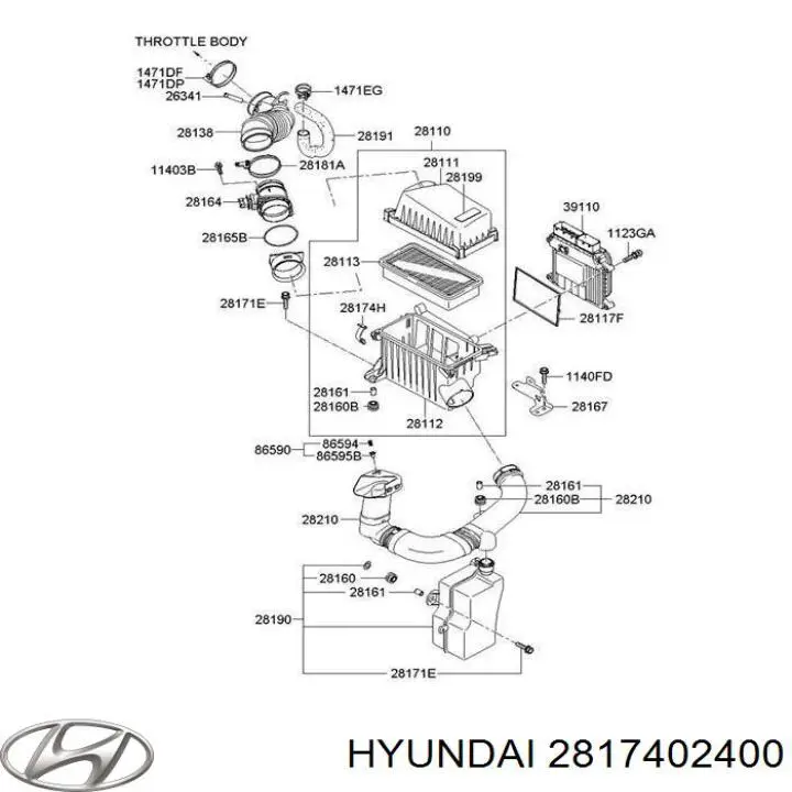 2817402400 Hyundai/Kia